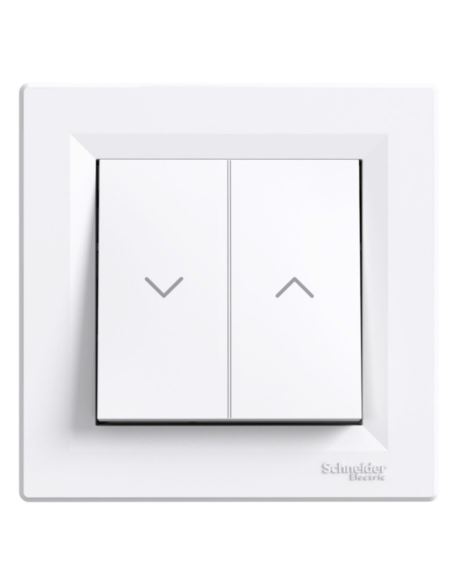 ASFORA Łącznik żaluzjowy biały Schneider