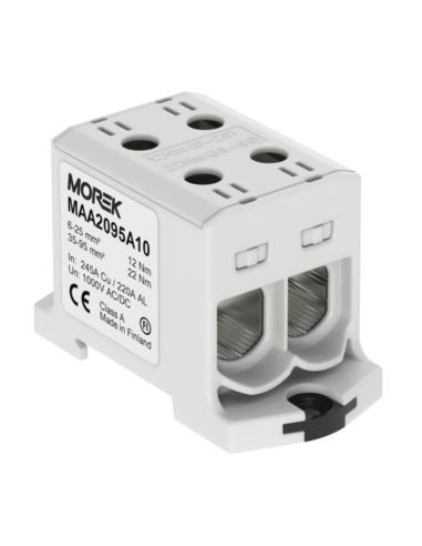 Złącze szynowe TH35 OTL95-2 6-95mm2 1000V szare