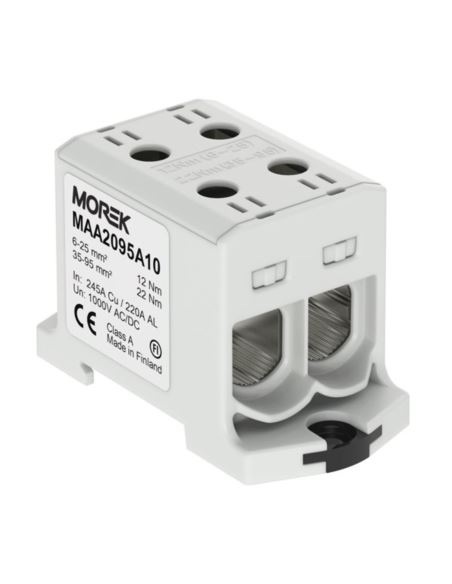 Złącze szynowe TH35 OTL95-2 6-95mm2 1000V szare