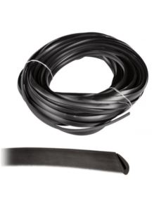 Taśma ochronna OKU 4/2 PCV czarna 25m osłona