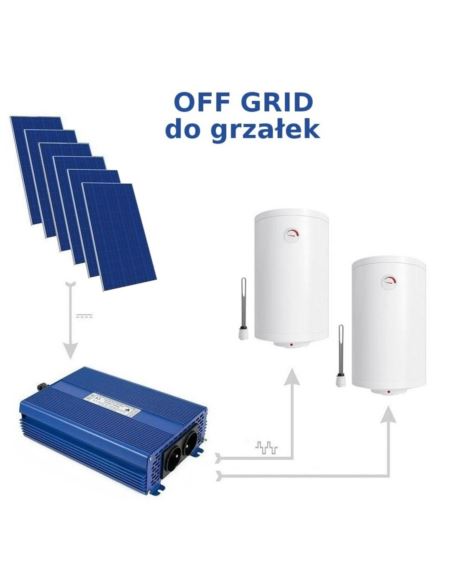 Zestaw Fotowoltaika do grzania wody 2,49kW