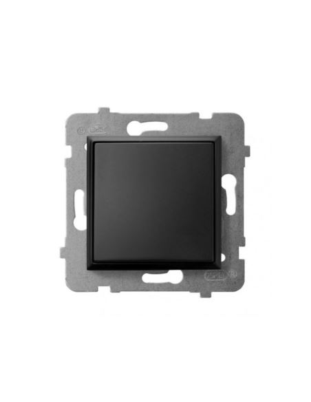 Aria łącznik jednobiegunowy czarny metalik