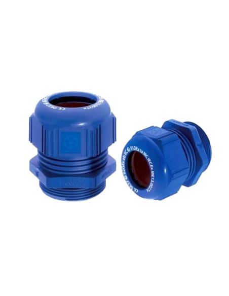 Dławnica kablowa M25x1,5 ATEX plus niebieska IP68