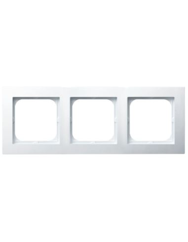 AS Ramka potrójna biała OSPEL