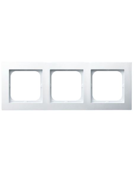 AS Ramka potrójna biała OSPEL