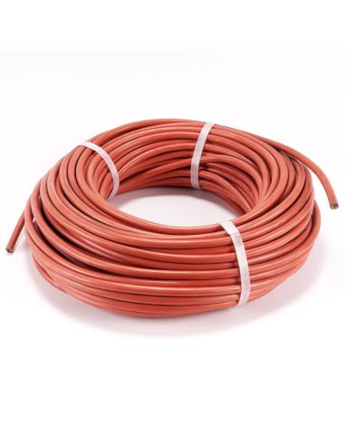 Przewód silikonowy SIHF 5G1,5 HEAT 180czerwono-br