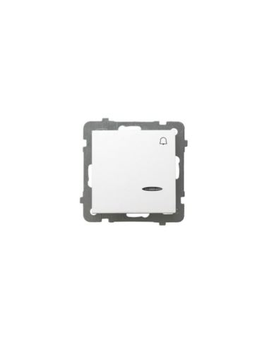 AS Przycisk /dzwonek/ z podświetleniem biały ŁP-6G