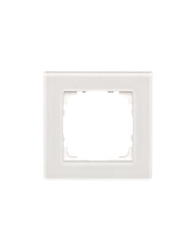 Simon55 Ramka pojedyńcza szkło classic białe