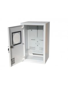 Szafka licznikowa podtynkowa 1x3F metalowa zamek