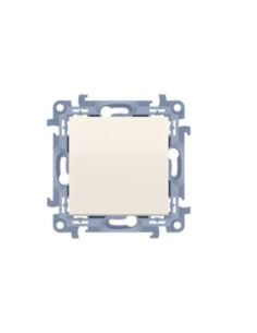Simon10 Łącznik jednobiegunowy 10AX IP20 kremowy