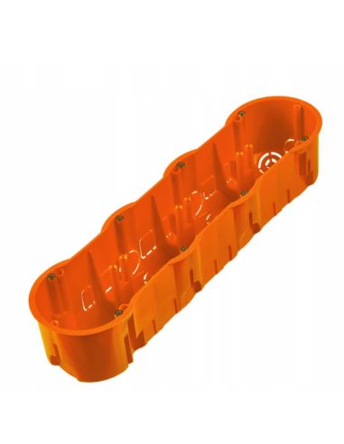 Puszka podtynkowa PK-60 poczwórna głęboka z wkr.