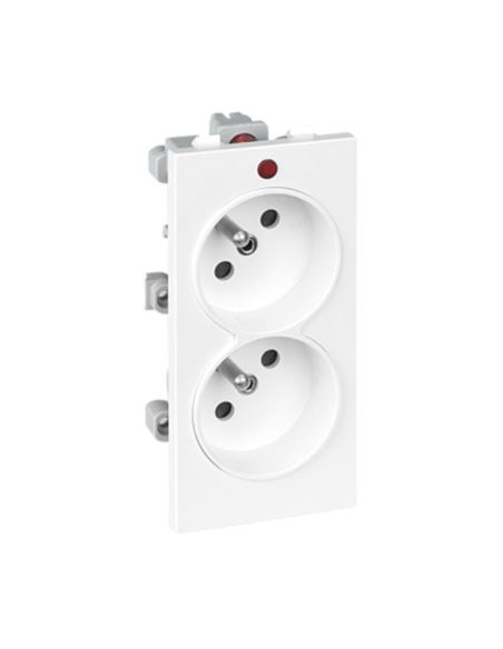 Gniazdo Simon Connect Z/Z S2/9 do puszki podłogow.