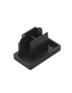 Zakończenie HQ szyna 1-faza zaślepka czarna