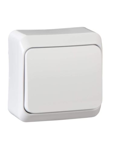 Łącznik świecznikowy PRIMA biały podwójny