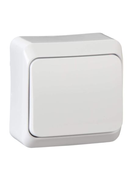 Łącznik świecznikowy PRIMA biały podwójny