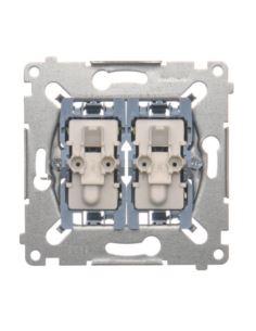 Simon54 Mechanizm Łącznik schodowy podwój.podświet