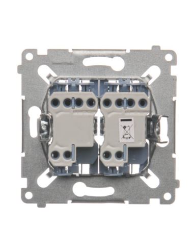Simon54 Mechanizm Łącznik schodowy podwój.podświet