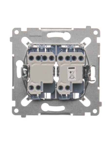 Simon54 Mechanizm Łącznik schodowy podwój.podświet
