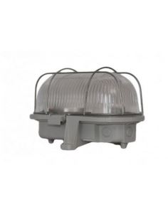 Oprawa OWAL 60W siatka metalowa