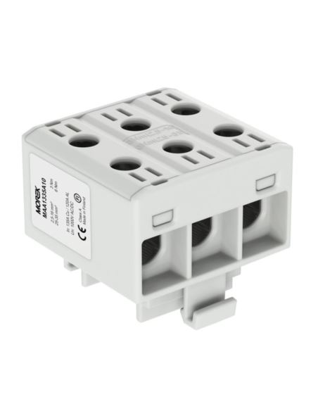 Złącze szynowe TH35 OTL50-3 1,5-50mm2 1000V szare