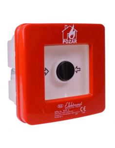 Ręczny ostrzegacz pożarowy NC-NO WPp-1s A IP65 P/T