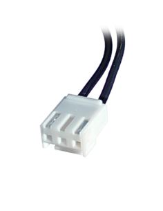 Złącze - wtyk żeński 3P z przewodami 25cm 0.75mm2 2