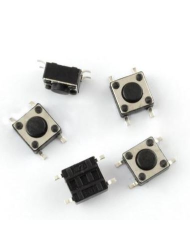 Mikroswitch 6x6mm 4.3/0.8mm SMD