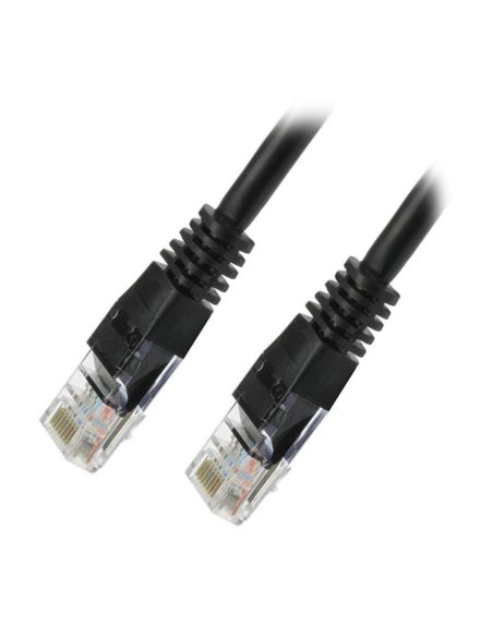 Kabel LAN kat.6 UTP 2m czarny NEPOWER Patchcord