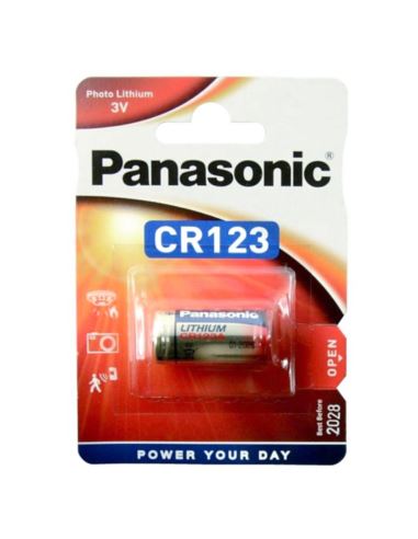 Bateria litowa CR123/CR17345 3V PANASONIC