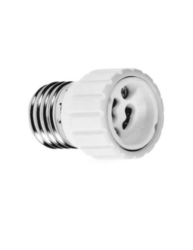 Adapter żarówki E27 do gniazda GU10 przejście
