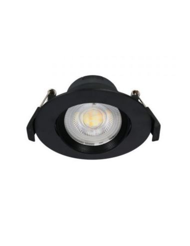 Oprawa LED SPOT ZUMA R 5W CCT-B czarna okr.