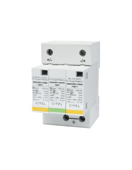 Rozdzielnica PV - 2 MPPT DC T1/T2 CITEL