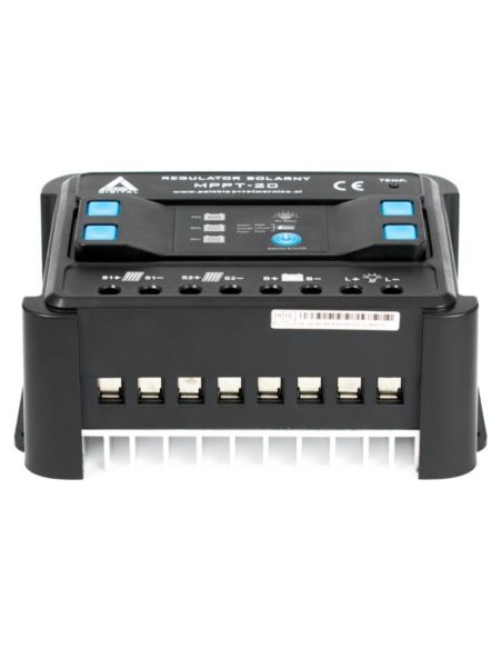 Regulator solarny DC MPPT 12V / 24V - 20A