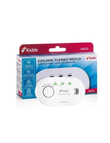 Czujnik tlenku węgla / czadu 5CO KIDDE LED