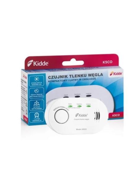 Czujnik tlenku węgla / czadu 5CO KIDDE LED