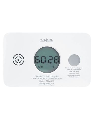 Czujnik tlenku czadu węgla TYP CTW-08A wyśw. LCD