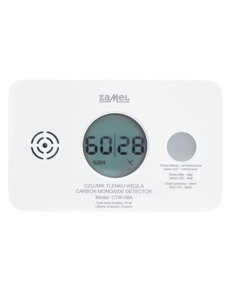 Czujnik tlenku czadu węgla TYP CTW-08A wyśw. LCD