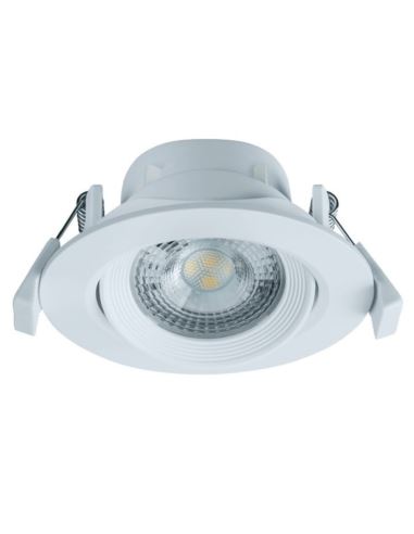 Oprawa LED SPOT ZUMA 7W 3000K biała ORO23004 okr.