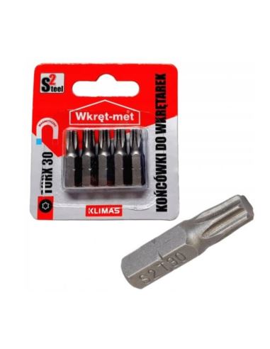 Końcówki do wkrętarki typ TORX-30  5 szt
