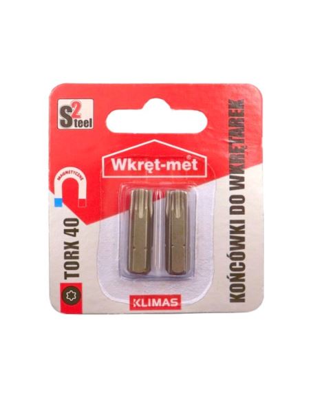 Końcówki do wkrętarki typ TORX-40  2 szt