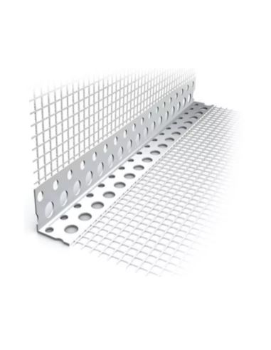 Narożnik aluminiowy z siatką 2,5m 8x12