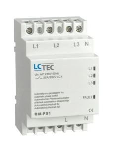 Automatyczny przełącznik faz RM-PS1 25A 230V