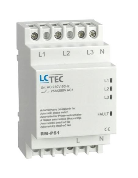 Automatyczny przełącznik faz RM-PS1 25A 230V