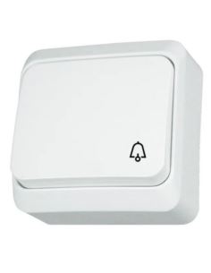 Przycisk dzwonek PRIMA Biały WNt-101P IP20