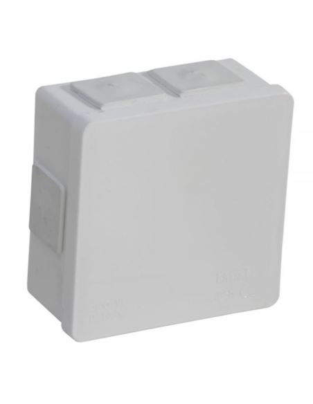 Puszka VP-02 86x86x40 n/t IP55 6-wlot.klik biała