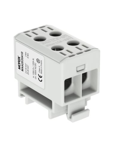 Złącze szynowe TH35 OTL35-2 2,5-35mm2 1000V szara