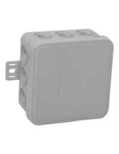 Puszka V5 75x75x41mm n/t IP54 12-wlot.klik popiel