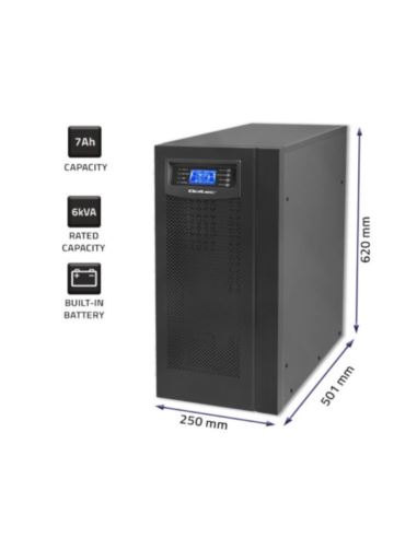 Zasilacz awaryjny UPS Qoltec