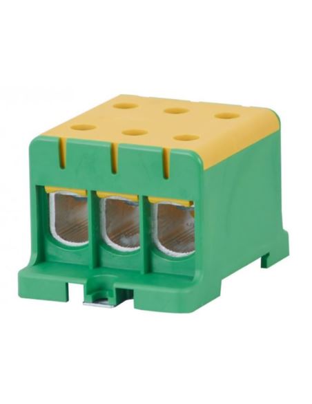 Złączka LZ 3x95/3x95mm2 żół/ziel na szynę TH35