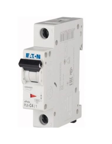 Wyłącznik nadprądowy C4A PL6-C4/1 1P 1-faz 4A